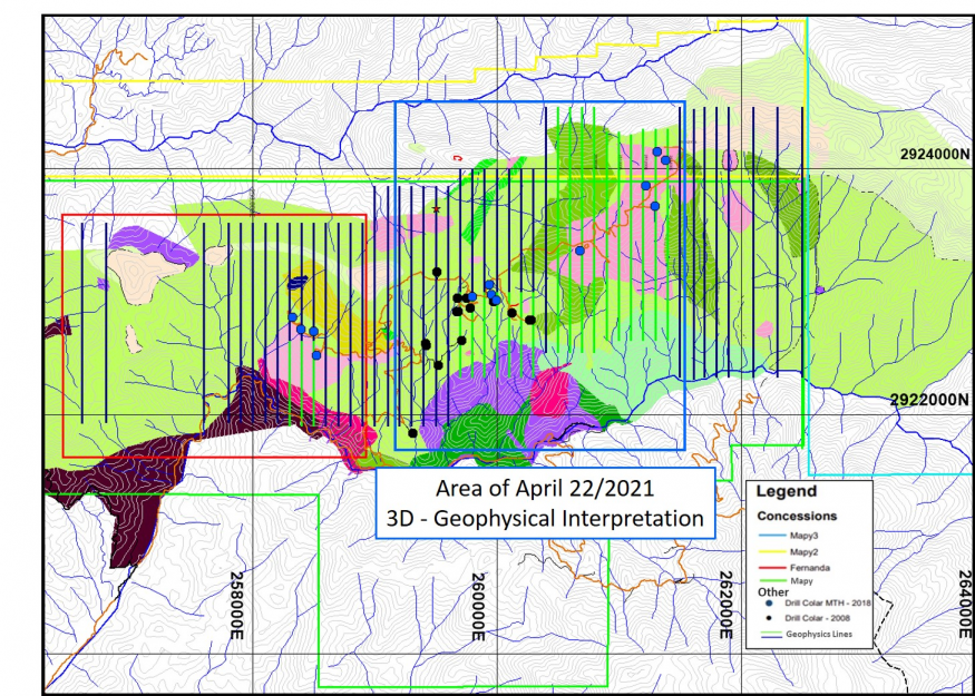 Mammoth Resources Reports an Additional Two Kilometres of 3D Geophysical Modelling at its …
