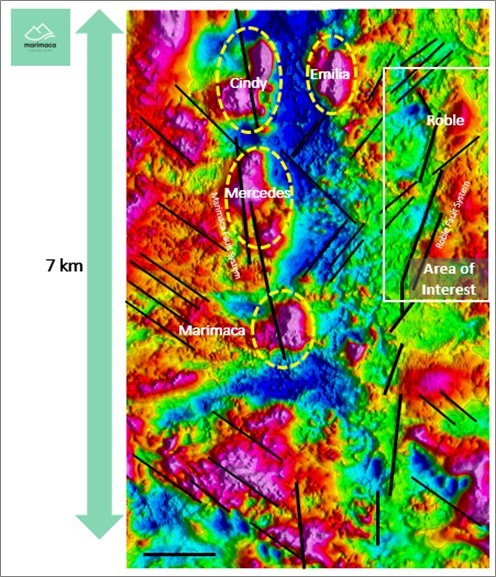 Marimaca Copper Identifies New Oxide Target at Roble with High Grade Rock Chip Samples