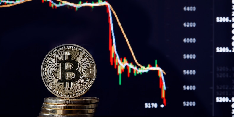 Bitcoin slips 4% as rally stalls just shy of $60,000 resistance level