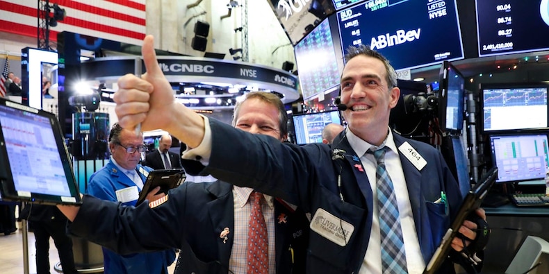 Dow, S&P 500 close at record highs after dismal jobs report gives Fed more breathing room