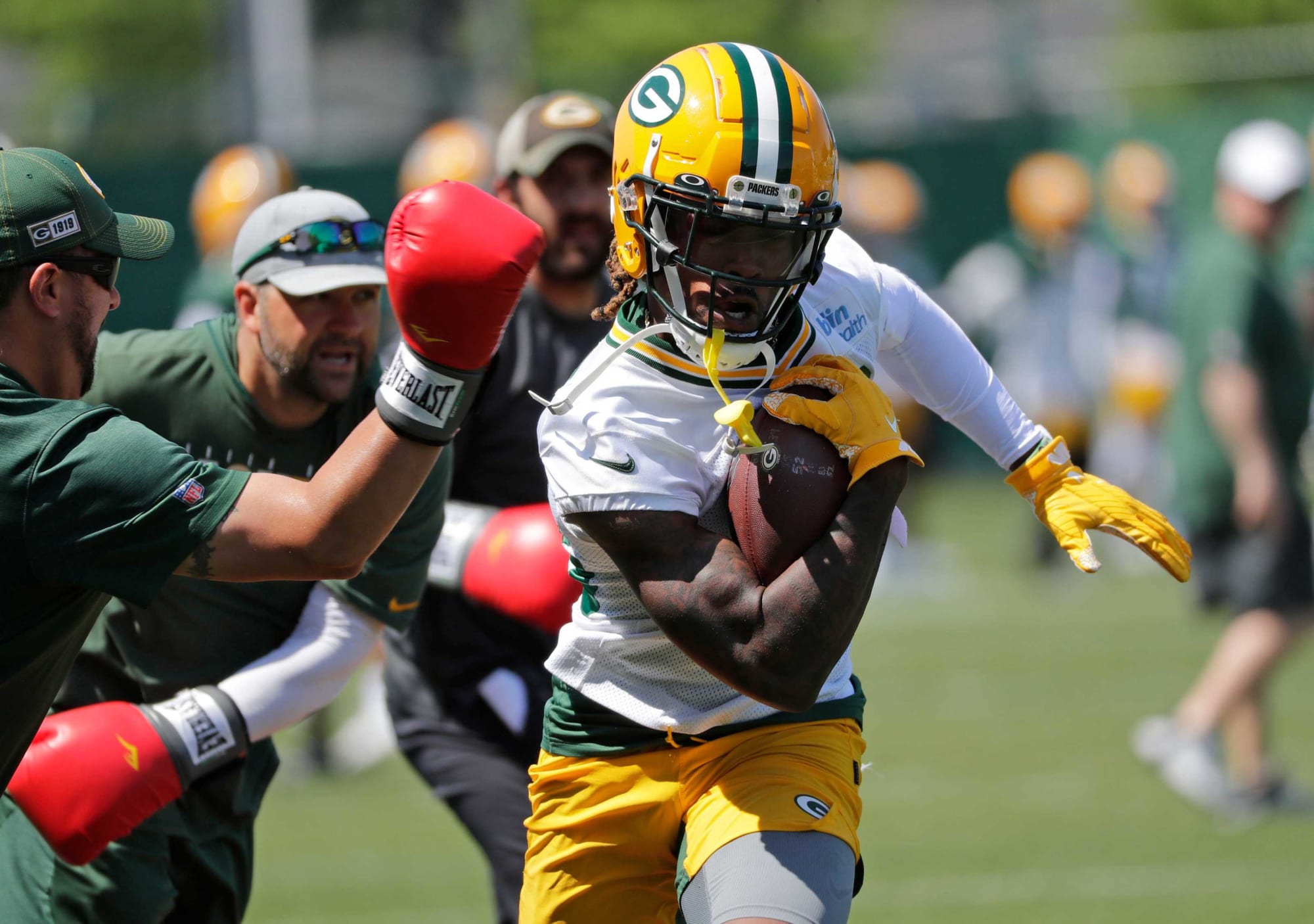 Green Bay Packers: WR Juwann Winfree Stands Out in Mini-Camp