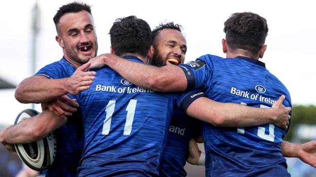 Leinster 38-7 Dragons: Fans return as Leinster end season with comfortable win