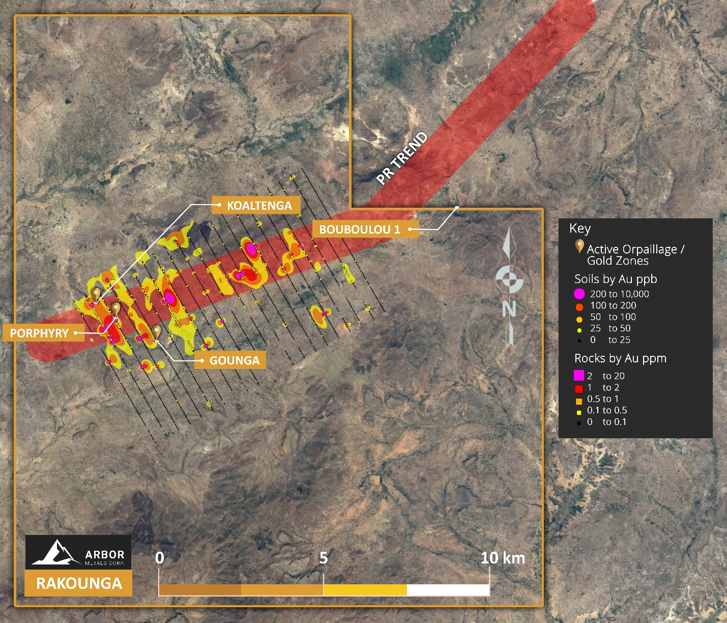 Arbor Metals Plans Geophysical Survey at the Rakounga Gold Concession, Burkina Faso, West …