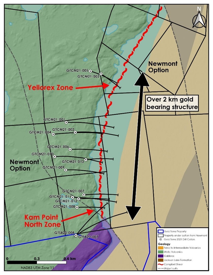 Gold Terra Resource Corp. Drilling Confirms Gold Mineralization at South Con Mine Extension …