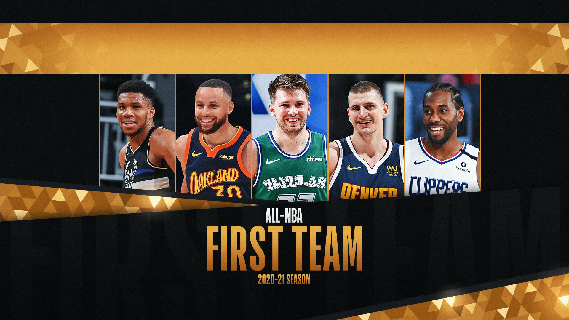 Nikola Jokic, Giannis Antetokounmpo, Stephen Curry lead 2020-21 All-NBA First Team