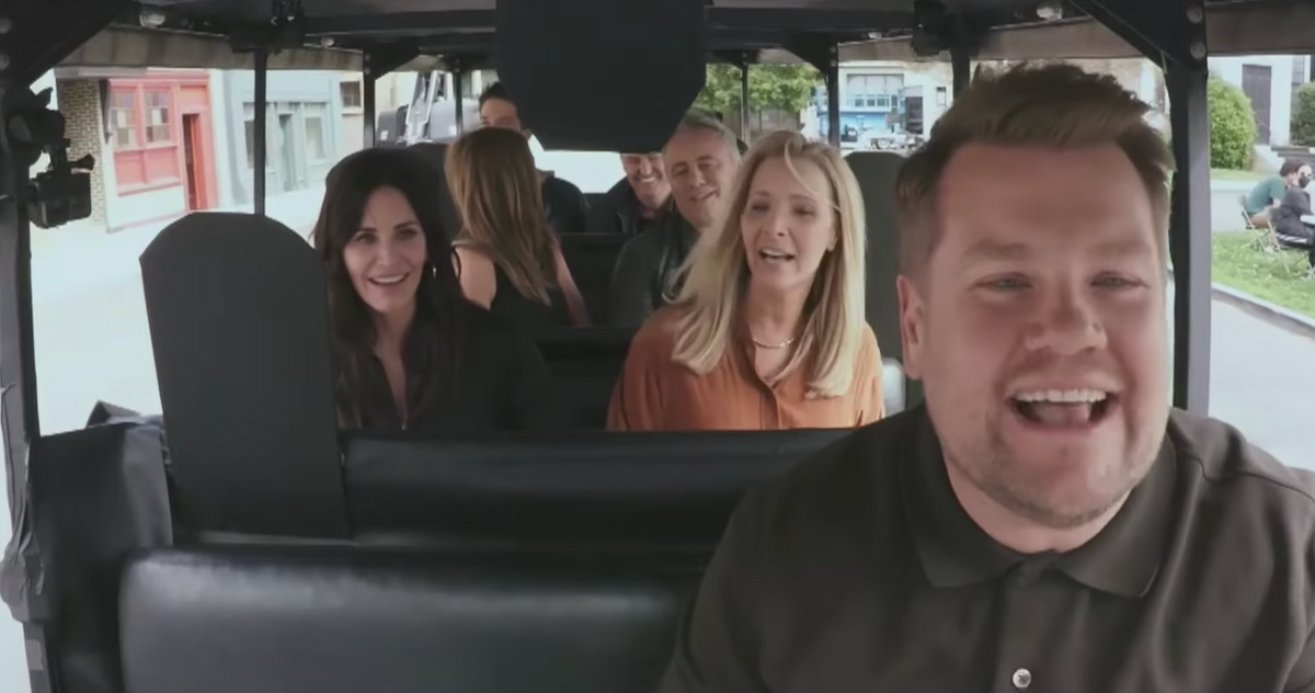 No One Is Safe From Carpool Karaoke, Not Even the Friends Cast