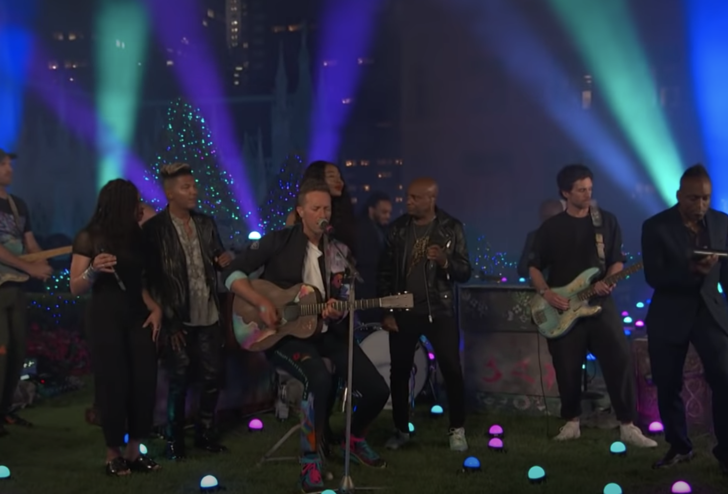 Watch Coldplay Perform Stripped Down ‘Higher Power’ on ‘Fallon’