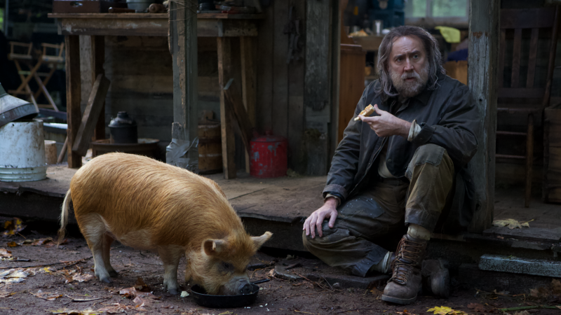 ‘Pig’ Trailer: Nicolas Cage Stars as Truffle Hunter Searching for His Porcine BFF