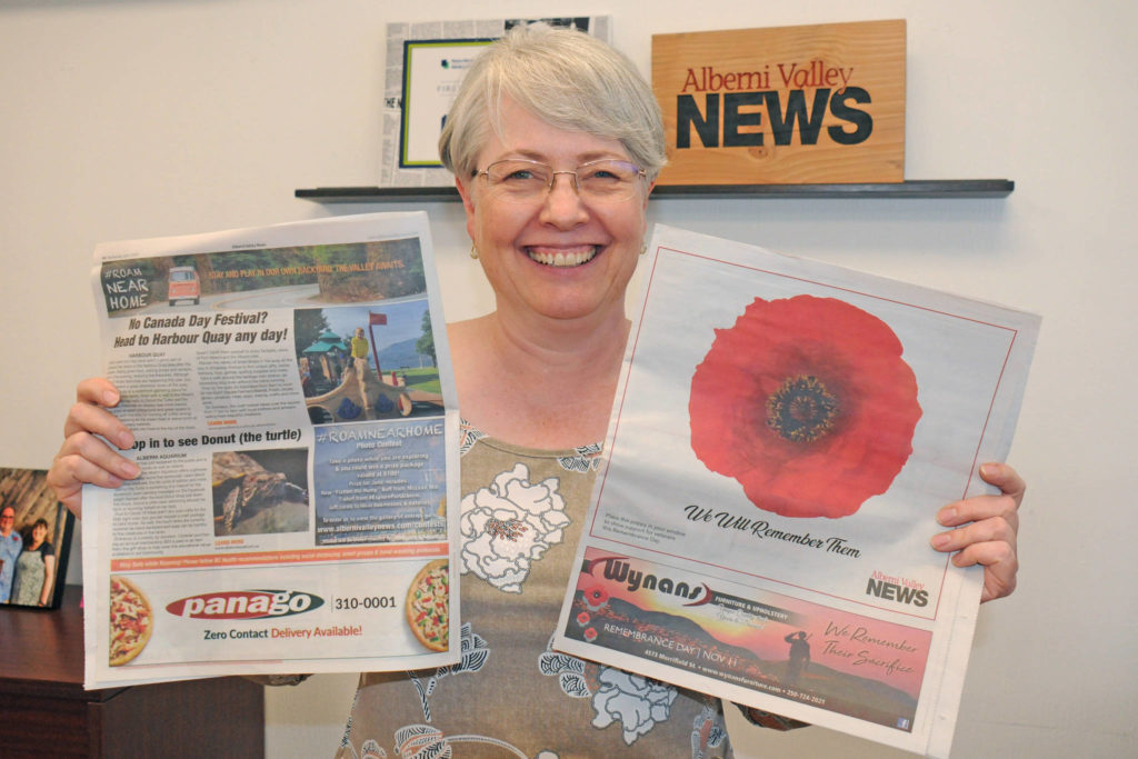 Alberni Valley News wins trio of provincial awards