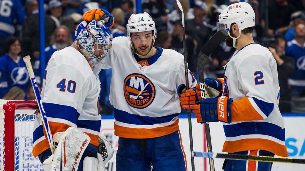 Islanders focus on Game 7 of Semifinals after stirring win vs. Lightning
