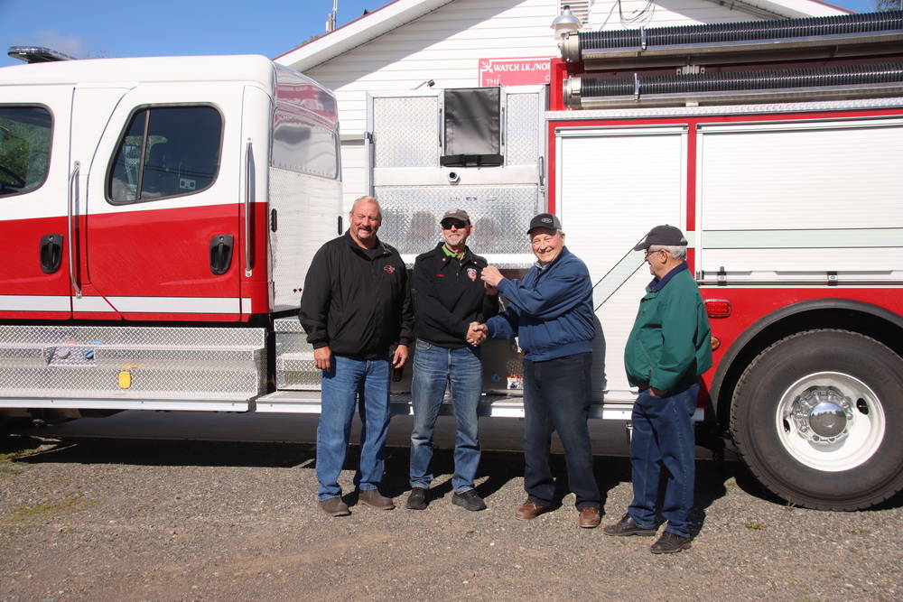 New fire engine for Watch Lake-North Green Lake
