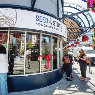 Songhees open cannabis shop downtown