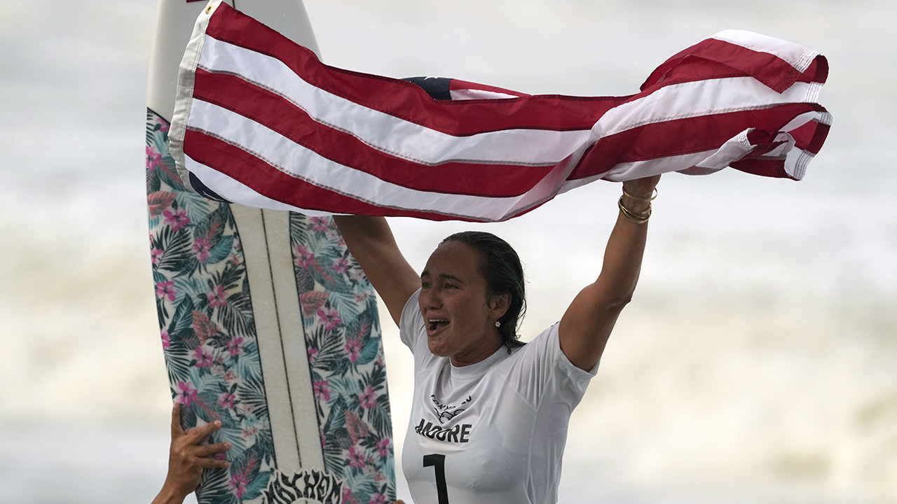 Tokyo Olympics 2021: American surfer Carissa Moore takes home gold in sport’s debut