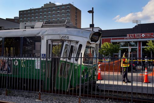 NTSB investigating Green Line crash that left 25 injured; MBTA operator placed on leave