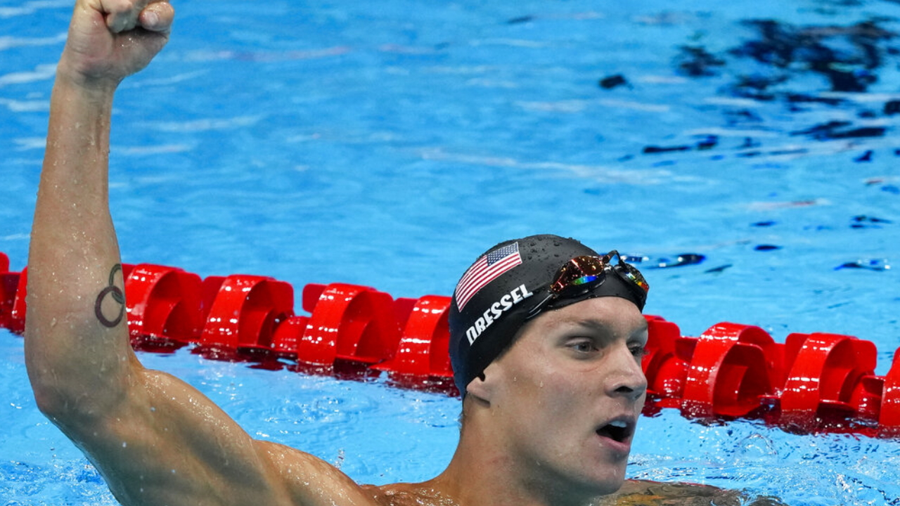 Tokyo Olympics: US swimmer Caeleb Dressel wins 5th gold medal