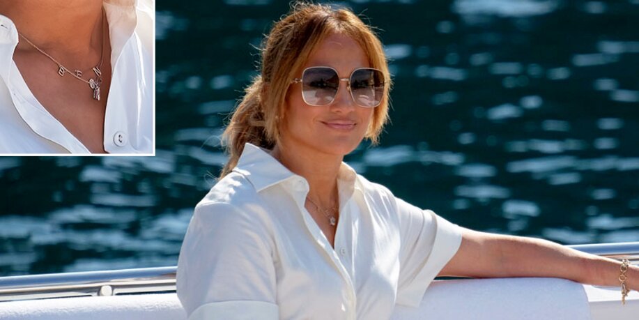 Jennifer Lopez Wears ‘BEN’ Necklace Again as Romance with Ben Affleck Continues to Heat Up
