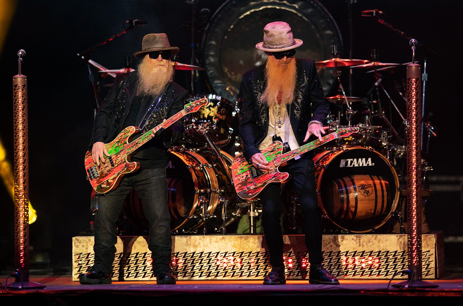 ZZ Top played its first concert following the death of longtime bassist Dusty Hill.