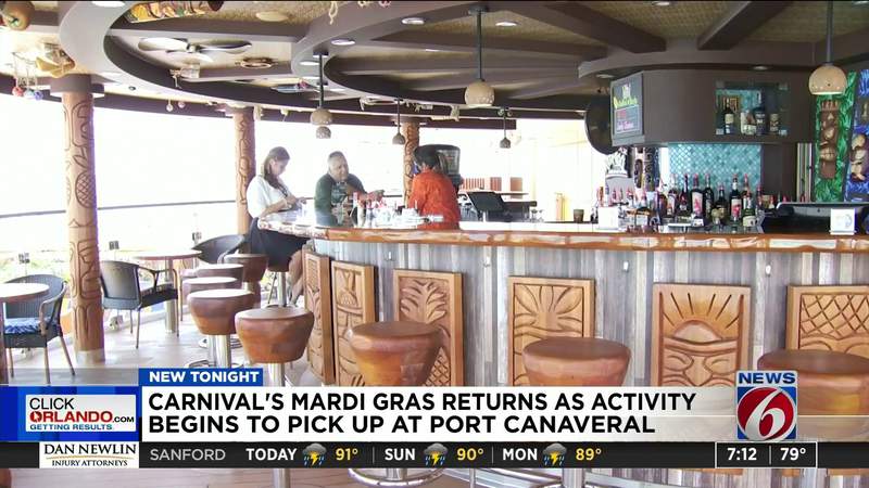 ‘It was fantastic:’ Carnival’s Mardi Gras returns after 1st revenue sailing from Port Canaveral