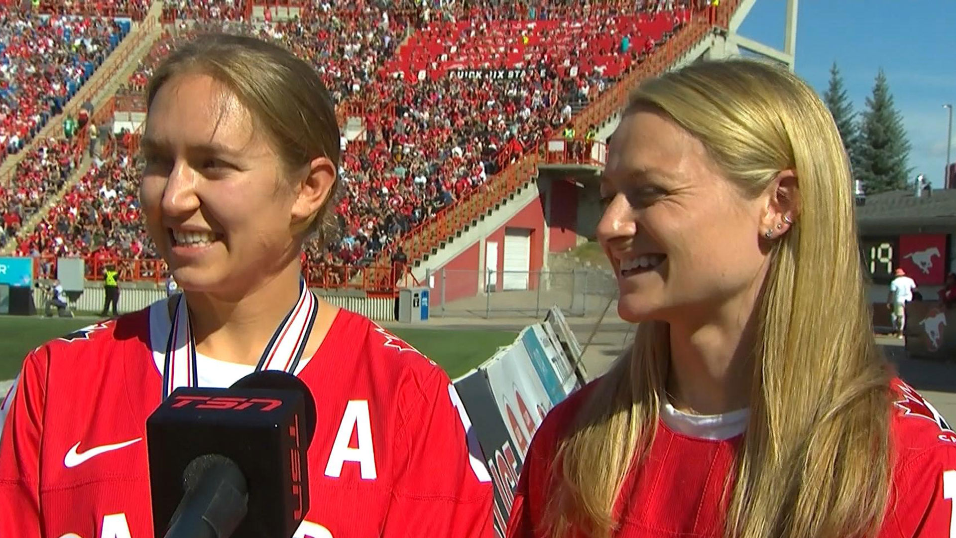 Jenner and Fast feeling the love from Canada after capturing Gold – Video – TSN