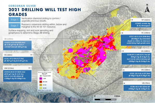 Nevada Silver Corporation Commences Drilling at Its 100% Owned Corcoran Silver-Gold …