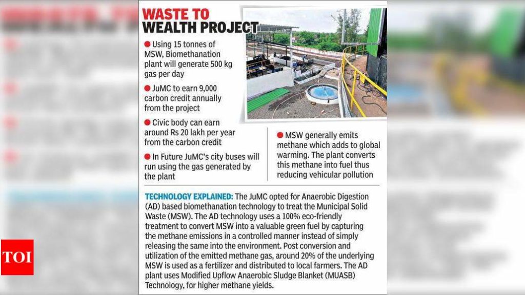 Going green, Junagadh civic body set to earn carbon credits | Rajkot News – Times of India
