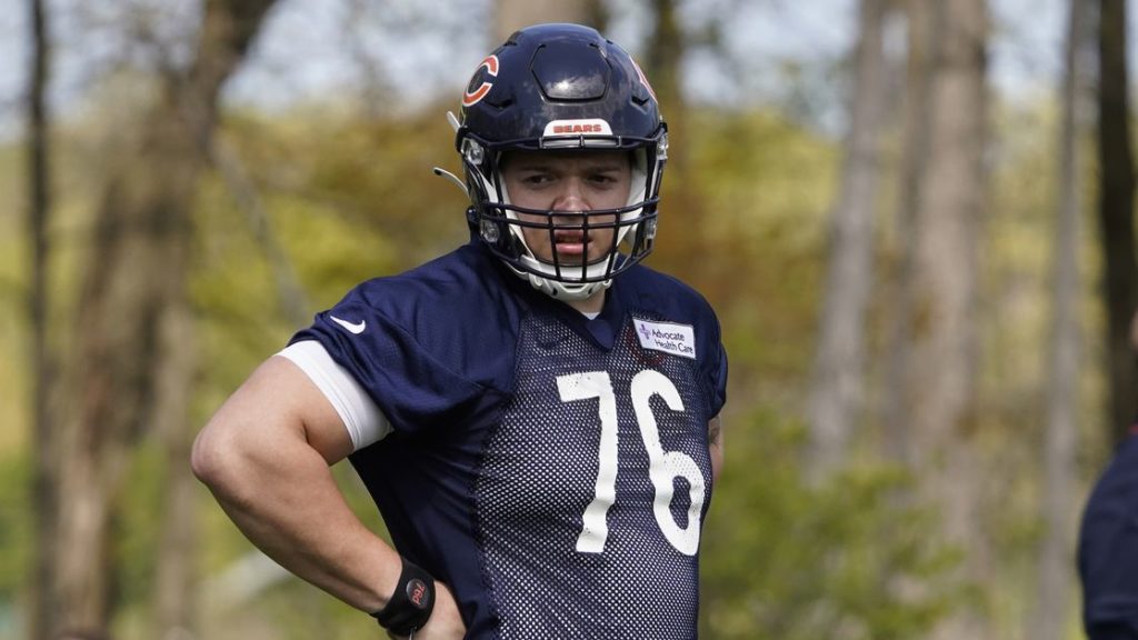 Bears rookie tackle Teven Jenkins returning to practice