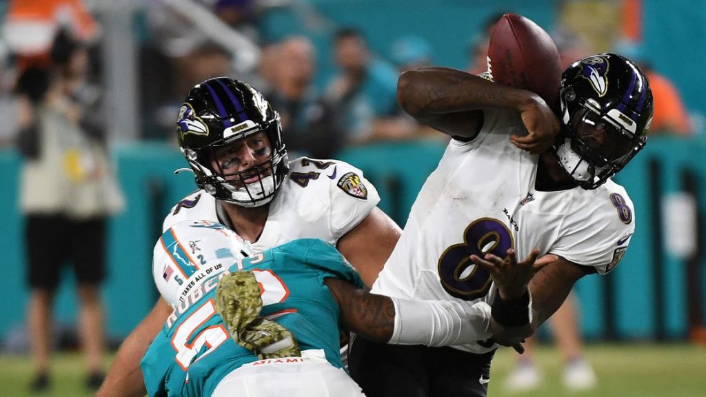 Bears could steal Dolphins’ plan to stop Ravens QB Lamar Jackson, but it’s risky