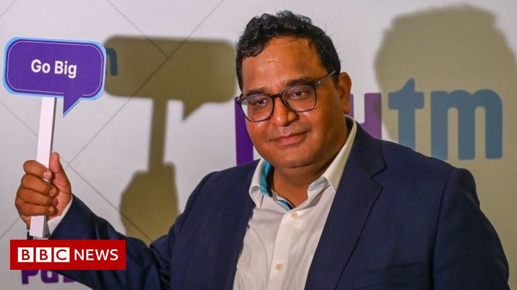 Paytm: Shares plunge in India’s biggest ever market debut – BBC News