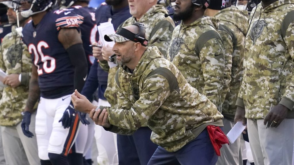 Bears, coach Matt Nagy find a new rock bottom in loss to Ravens