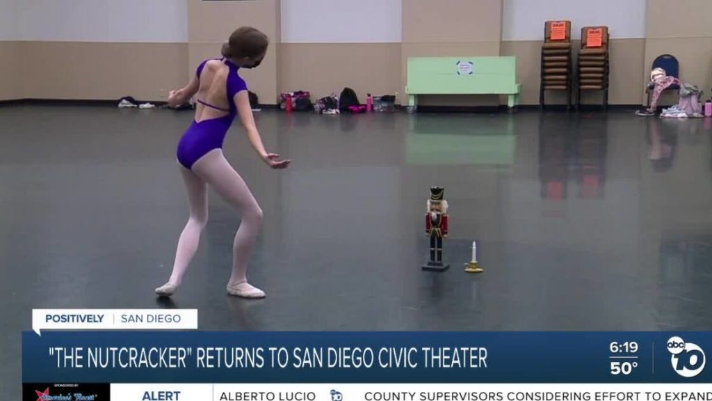 Beloved holiday classic ‘The Nutcracker’ back in-person, on stage at San Diego Civic Youth Ballet