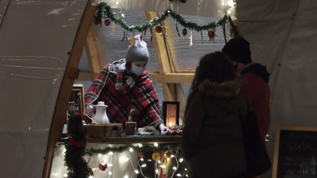 Christmas market takes over Fort Edmonton Park | CTV News