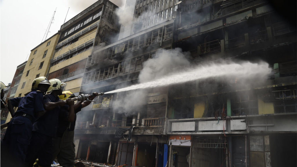 Tears as fire destroys goods at Balogun market, Lagos – The Guardian Nigeria