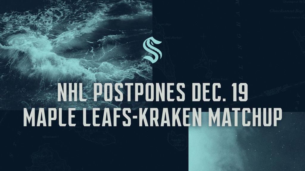 Sunday’s Game Against Toronto Postponed