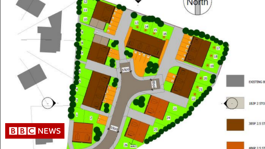 Plans for Market Drayton social housing development submitted – BBC News