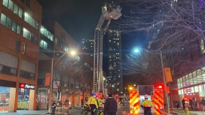 Two people taken to hospital after building fire near St. Lawrence Market – CP24