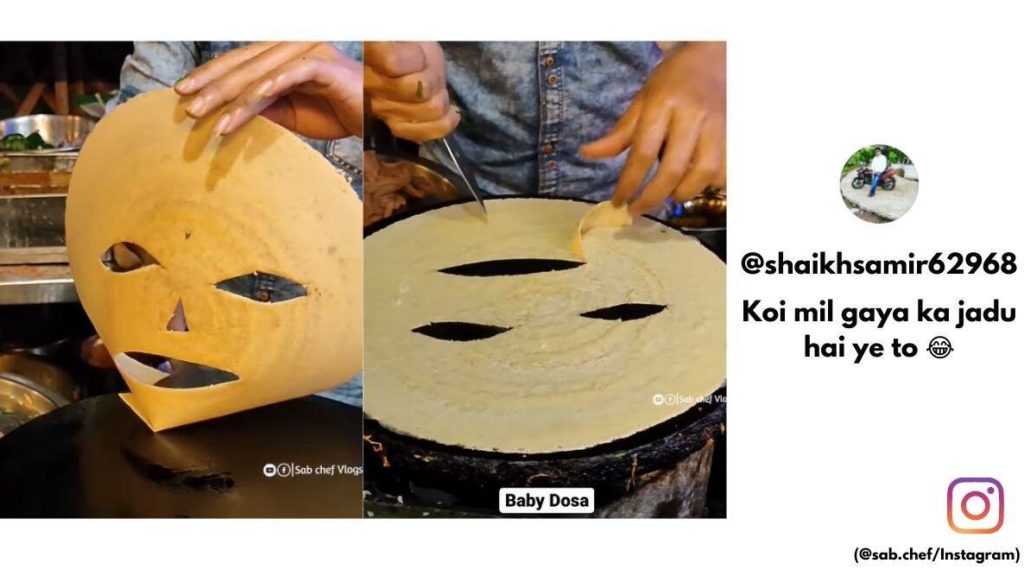Creepy or cute: Netizens debate the ‘Children Special Dosa’ | Trending News,The Indian Express