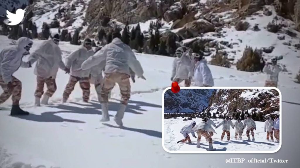 ITBP personnel play kabaddi in Himachal Pradesh. Watch video | Trending News,The Indian Express