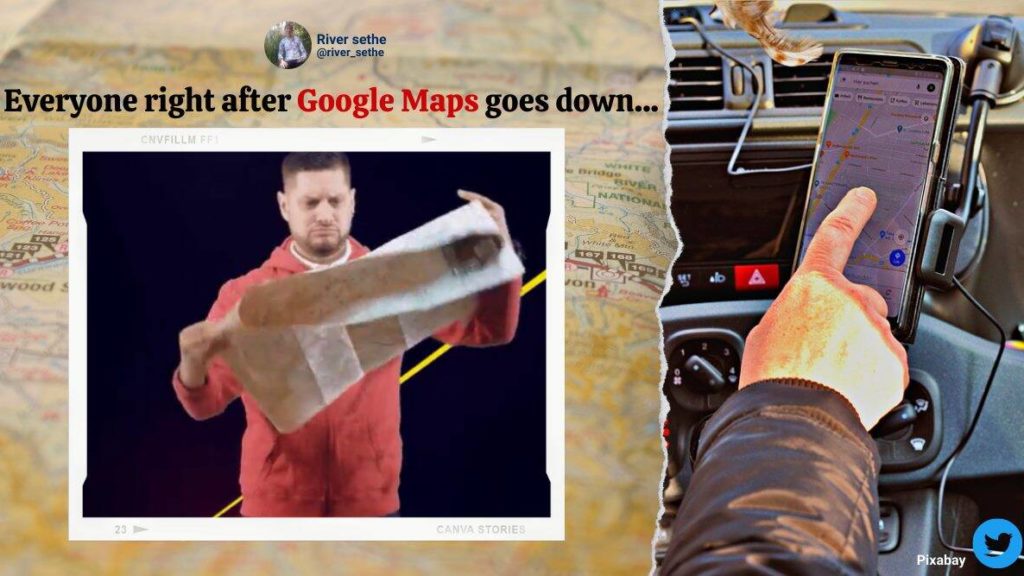 Google Map outage leaves netizens in a frenzy, sparks memes | Trending News,The Indian Express