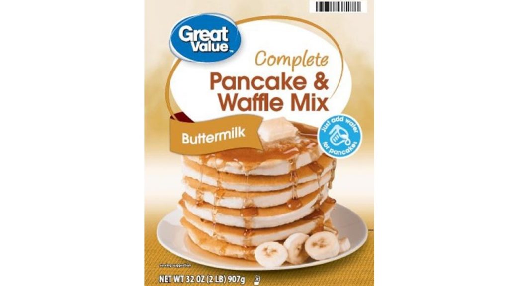 Continental Mills Recalls Walmart Great Value Buttermilk Pancake & Waffle Mix – News 9