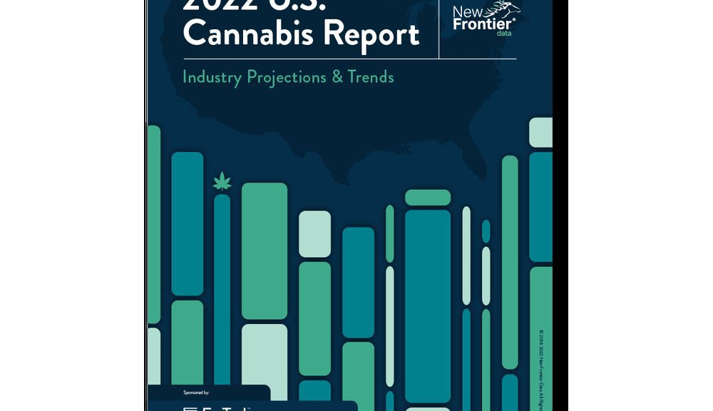 New Frontier Data Projects Annual US Cannabis Sales to More Than Double to $72B by 2030