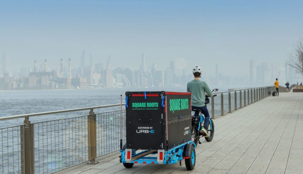 Brief: Square Roots taps URB-E’s last-mile fleet to deliver CEA grown greens – AgFunder News