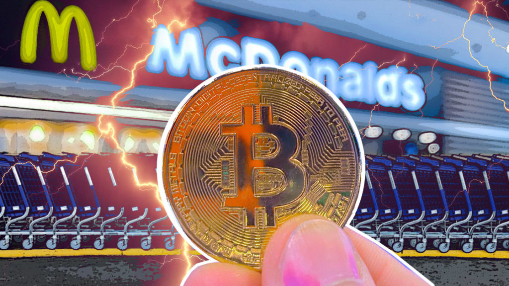 Bitcoin to be accepted by McDonald’s and Walmart via Lightning Network | CryptoSlate