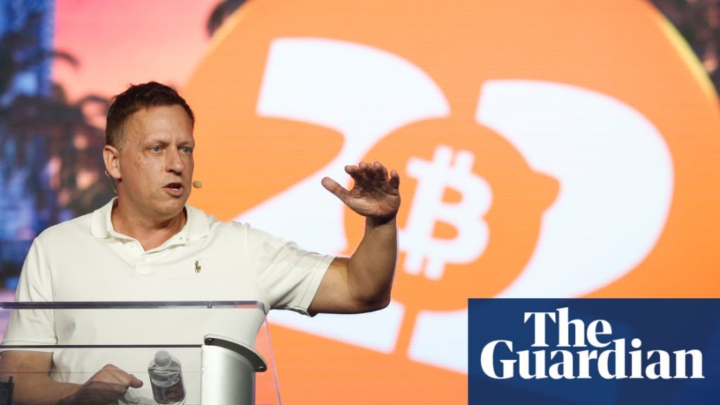 Paypal founder launches tirade against ‘gerontocracy’ over bitcoin | Peter Thiel | The Guardian