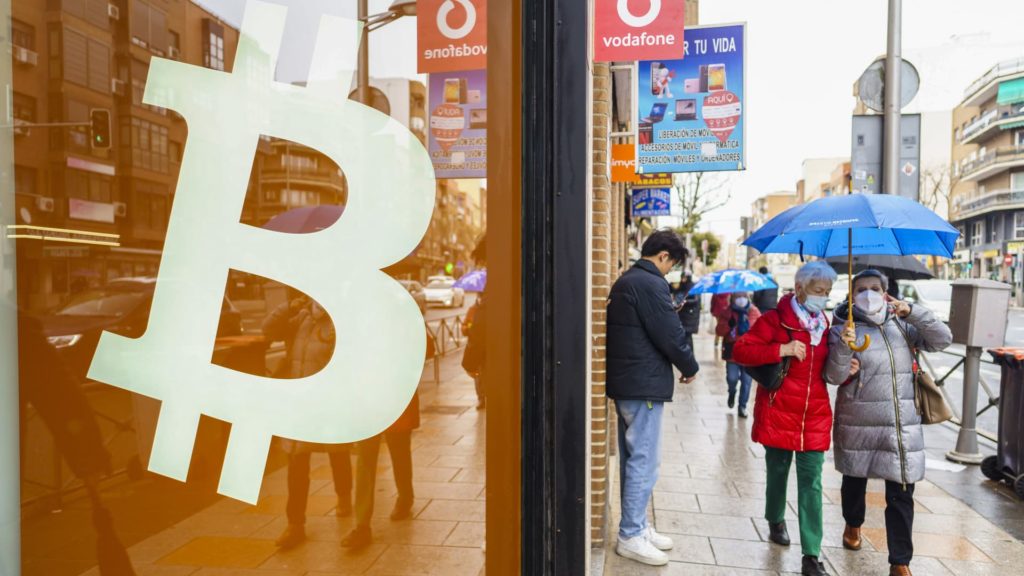 Bitcoin falls about 5% as investors assess global macro risks – CNBC