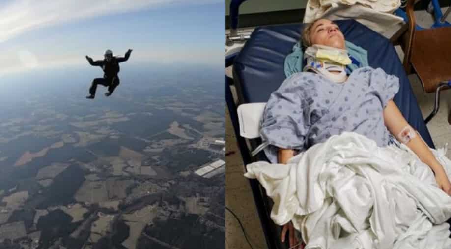 After spiralling in sky at 125mph, skydiver calls survival a ‘miracle’ – Trending News – WION