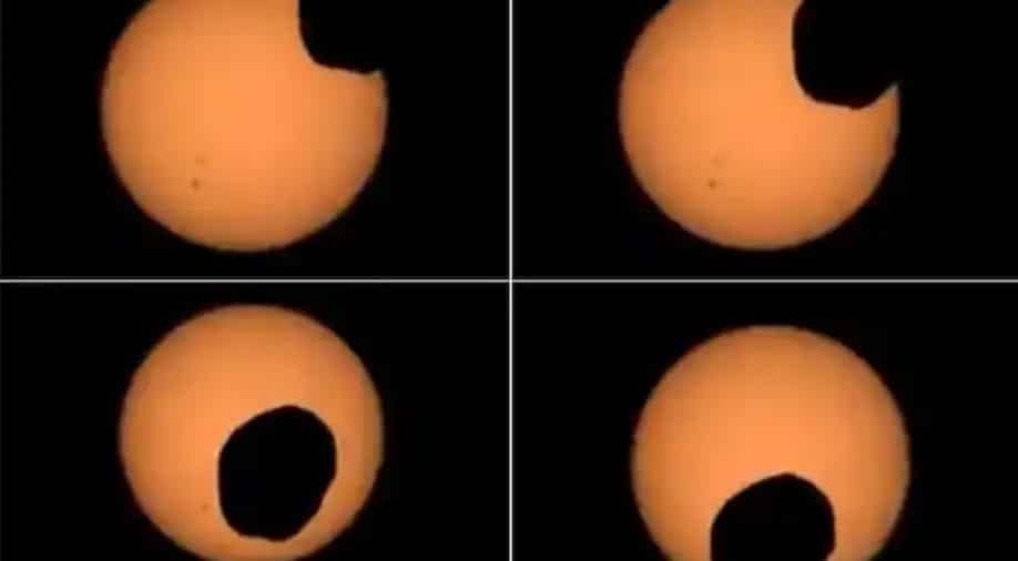 Watch: NASA’s Perseverance rover witnesses solar eclipse on Mars – Science News – WION