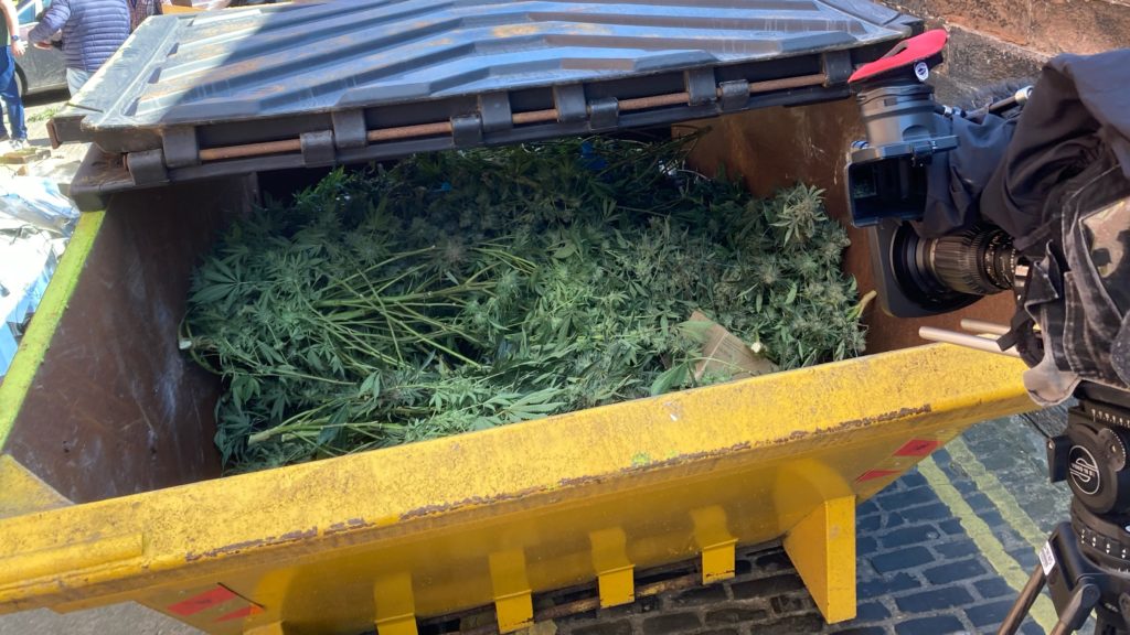 Cumbria police discover ‘substantial cannabis factory’ in Carlisle | ITV News Border