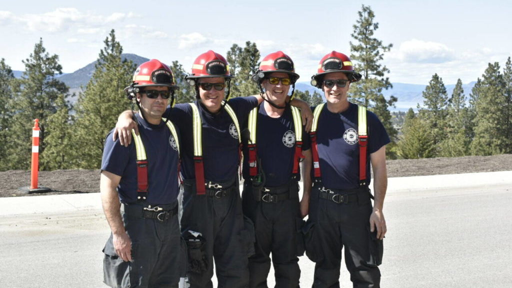 PHOTOS: BC firefighters arrive in Penticton for training ahead of wildfire season