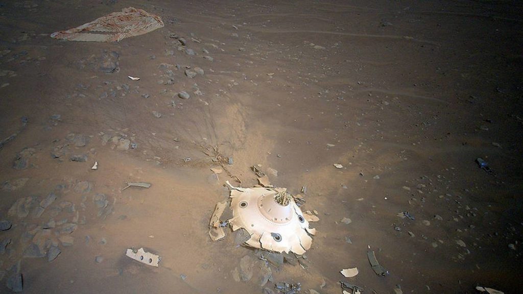 Perseverance mission wreckage seen on Mars – KIRO 7