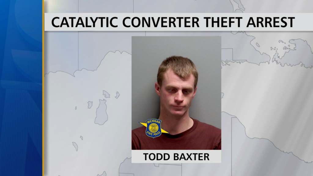 Cadillac Man Arrested for Catalytic Converter Theft – 9 & 10 News
